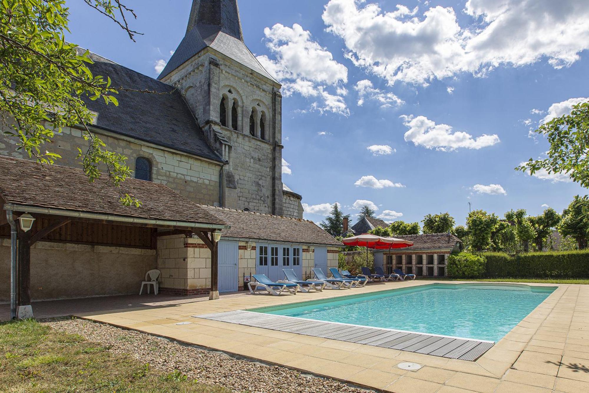 Pouillé Manoir De La Voute Maison D'Hotes المظهر الخارجي الصورة